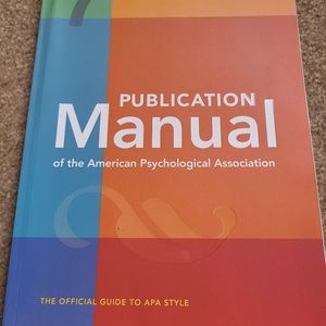 APA publication manual